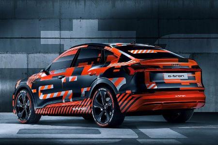 Audi E-Tron Sportback Werks-Erlkönig