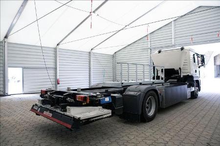 RouteCharge Elektro-Lkw Forschungsprojekt