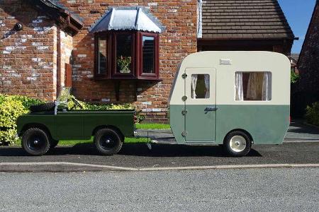 Toylander Land Rover-Spielzeug-Gespann