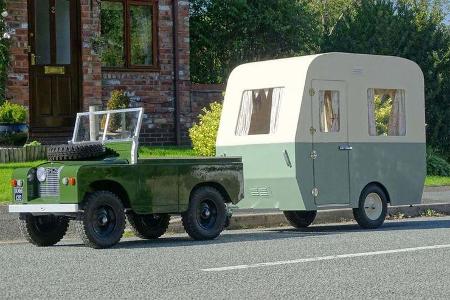 Toylander Land Rover-Spielzeug-Gespann