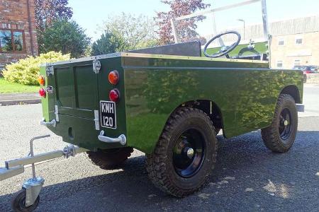 Toylander Land Rover-Spielzeug-Gespann