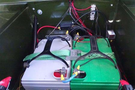 Toylander Land Rover-Spielzeug-Gespann