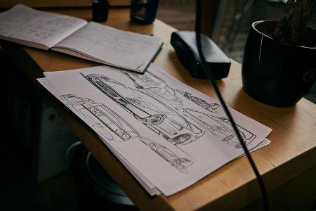 Paperlegend Auto Modelle Papier Nachbau Design Kickstarter