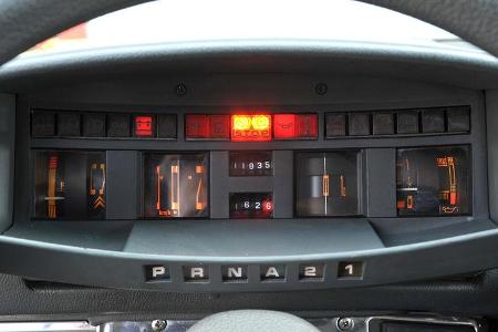 Citroën CX Prestige, Rundinstrumente