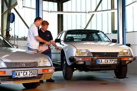 Citroën CX Benziner, Hebebühne