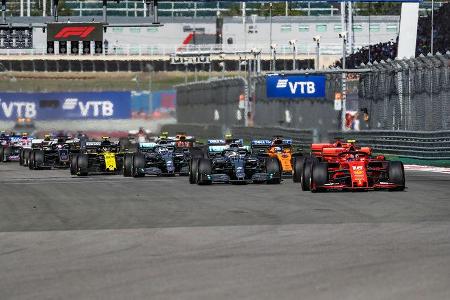 Start - GP Russland 2019 - Sochi Autodrom - Rennen