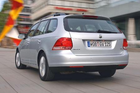 VW Golf Variant 2.0 TDI, Heckansicht