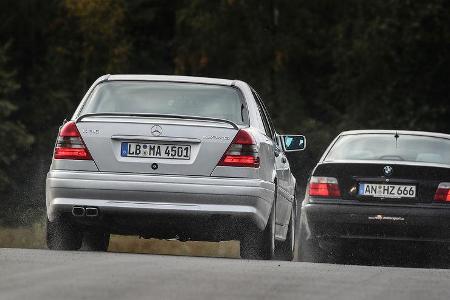 BMW M3 (E36) Limousine Mercedes C36 AMG (W202)