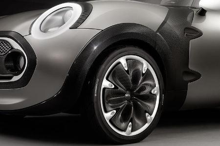 Mini Rocketman Concept, Felge, Scheinwerfer