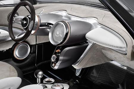 Mini Rocketman Concept, Innenraum, Rückbank