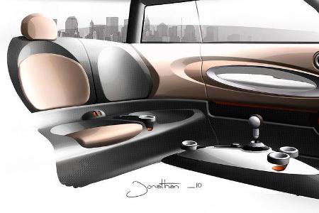 Mini Rocketman Concept, Innenraum