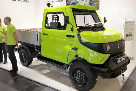 IAA 2019 - Elektroautos: EVUM aCar
