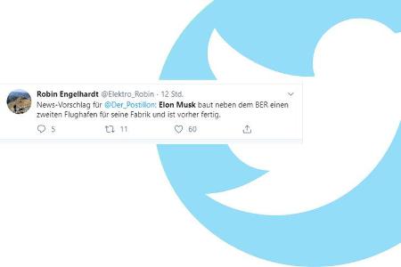 Tesla Gigafactory Twitter Reaktionen