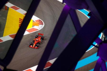 Sebastian Vettel - Ferrari - GP Abu Dhabi - Formel 1 - Samtag - 30.11.2019