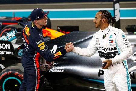 Max Verstappen - Lewis Hamilton - GP Abu Dhabi - Formel 1 - Samtag - 30.11.2019