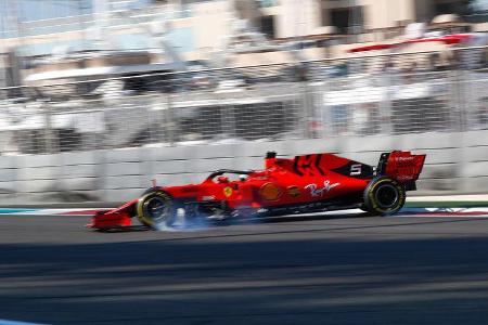Sebastian Vettel - Ferrari - GP Abu Dhabi - Formel 1 - Freitag - 29.11.2019