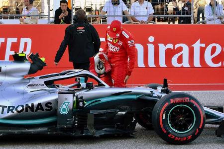Sebastian Vettel - Ferrari - Formel 1 - GP USA - Austin - 2. November 2019