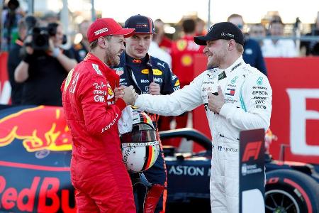 Vettel & Bottas - Formel 1 - GP USA - Austin - 2. November 2019