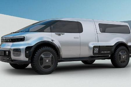 11/2019, Neuron EV Pickup und Transporter mit Elektroantrieb