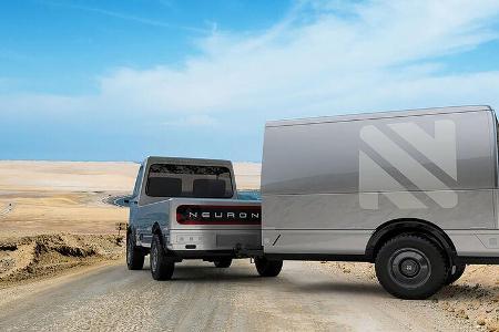 11/2019, Neuron EV Pickup und Transporter mit Elektroantrieb