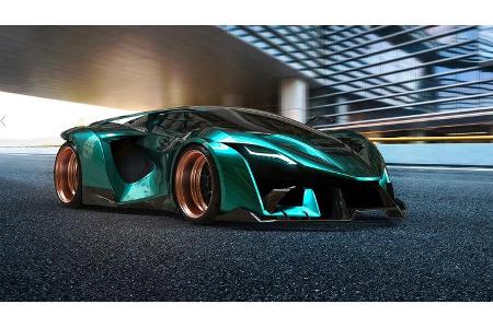 Ajlani Motors Drakuma Hypercar 2019