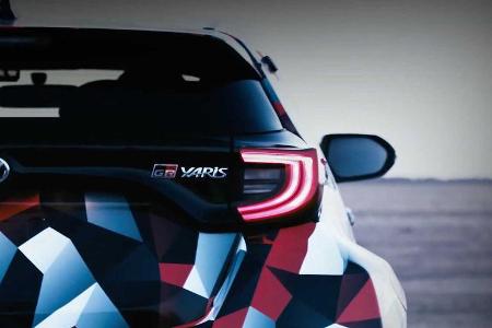 Toyota Yaris GR-4 Teaser