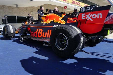 Red Bull - Formel 1 - GP USA - Austin - 31. Oktober 2019