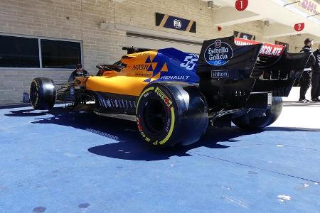 McLaren - Formel 1 - GP USA - Austin - 31. Oktober 2019