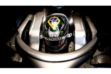 Lewis Hamilton - Mercedes - Formel 1 - GP Brasilien - Sao Paulo - 15. November 2019