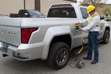 Workhorse W-15 Plug-in Electric Pickup Truck 11/2016