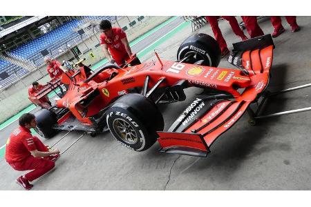 Ferrari - Formel 1 - GP Brasilien - Sao Paulo - 14. November 2019