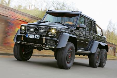 Brabus 700 6x6, Frontansicht