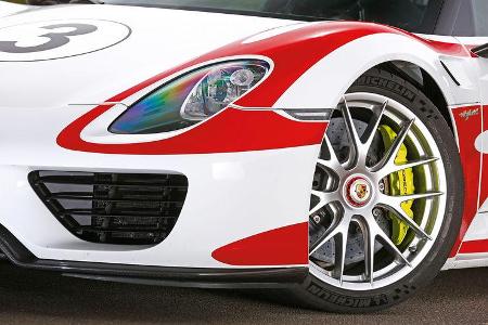 Porsche 918 Spyder, Rad, Felge, Frontscheinwerfer