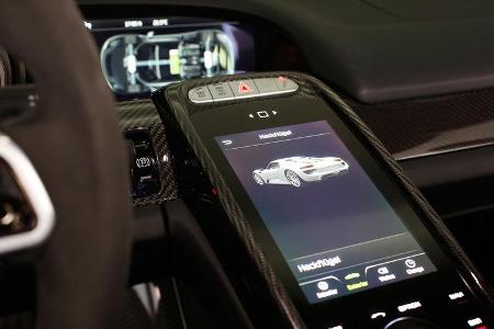 Porsche 918 Spyder, Bedienelement, Touchscreen