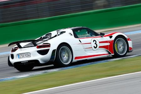 Porsche 918 Spyder, Seitenansicht