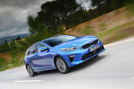 Kia: Bis April muss man auf den Kia Ceed als Mildhybrid warten.