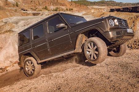 Mercedes G-Klasse Modelljahr 2018 Premiere Detroit SPERRFRIST