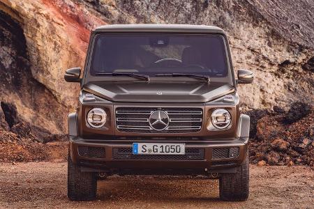 Mercedes G-Klasse Modelljahr 2018 Premiere Detroit SPERRFRIST