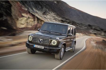 Mercedes G-Klasse Modelljahr 2018 Premiere Detroit SPERRFRIST