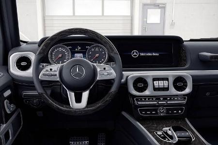 Mercedes G-Klasse 2018 Cockpit