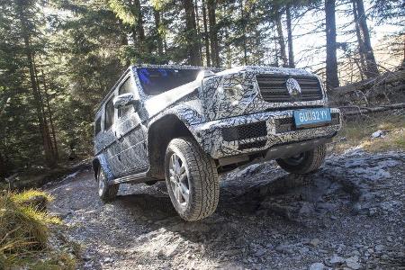 SPERRFRIST Mercedes G Erlkönig W464 Mitfahrt Schöckl Graz