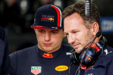 Christian Horner & Max Verstappen - Formel 1 - 2019