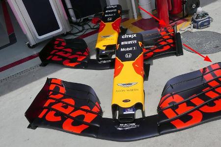 Red Bull - F1-Technik 2019 - Frontflügel