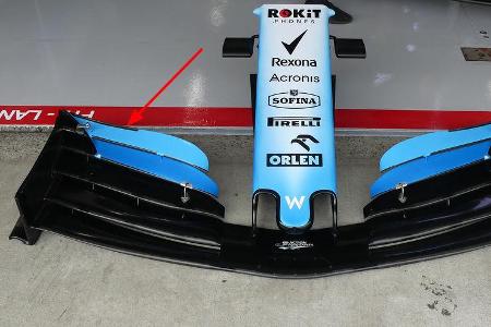 Williams - F1-Technik 2019 - Frontflügel