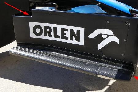 Williams - F1-Technik 2019 - Frontflügel