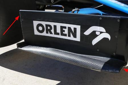 Williams - F1-Technik 2019 - Frontflügel