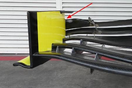 Renault - F1-Technik 2019 - Frontflügel