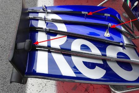 Toro Rosso - F1-Technik 2019 - Frontflügel