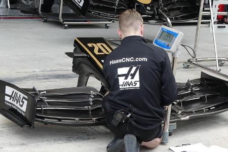 Haas - F1-Technik 2019 - Frontflügel