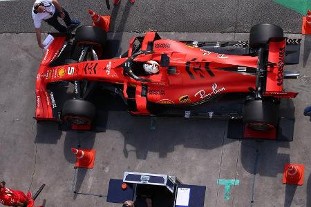 Sebastian Vettel - Ferrari - Formel 1 - GP Brasilien - Sao Paulo - 16. November 2019